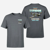 Thumbnail for Hawker Typhoon Mk IB - Storm name. Sunny game. - Double-Side T-Shirt design on gray double side t shirt