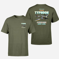 Thumbnail for Hawker Typhoon Mk IB - Storm name. Sunny game. - Double-Side T-Shirt design on greenarmy double side t shirt