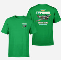 Thumbnail for Hawker Typhoon Mk IB - Storm name. Sunny game. - Double-Side T-Shirt design on green double side t shirt