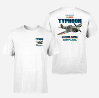 Thumbnail for Hawker Typhoon Mk IB - Storm name. Sunny game. - Double-Side T-Shirt design on white double side t shirt