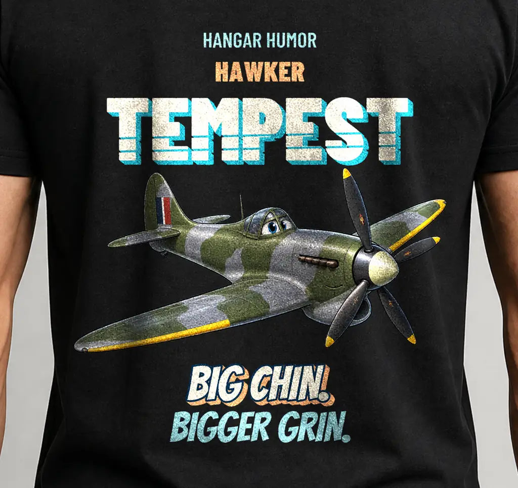 Hawker Tempest Mk V - Big chin. Bigger grin. - Cover