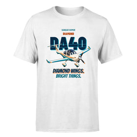 Single-Side Printing — Diamond DA40 - Diamond wings. Bright things. T-Shirts
