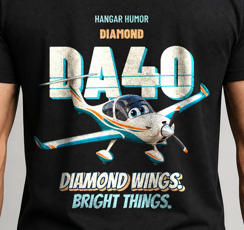 Diamond DA40 - Diamond wings. Bright things. - Cover