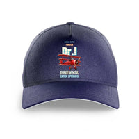 Thumbnail for Fokker Dr.I - Three wings. Extra springs. design on dark blue printed hat