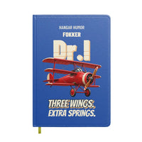 Thumbnail for Fokker Dr.I - Three wings. Extra springs. design on blue notebook