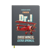 Thumbnail for Fokker Dr.I - Three wings. Extra springs. design on gray notebook