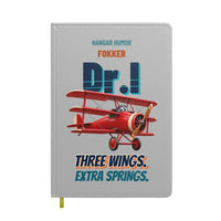 Thumbnail for Fokker Dr.I - Three wings. Extra springs. design on light gray notebook