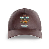 Thumbnail for Albatros D.Va - Wooden soul. Playful roll. design on brown printed hat