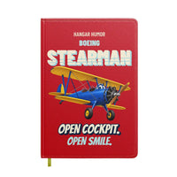 Thumbnail for Boeing Stearman PT-17 - Open cockpit. Open smile. design on red notebook