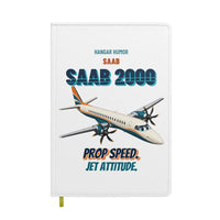 Thumbnail for Saab 2000 - Prop speed. Jet attitude. design on white notebook