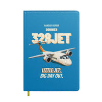Thumbnail for Dornier 328JET - Little jet. Big day out. design on turquoise notebook