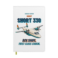 Thumbnail for Short 330 - Box shape. First class charm. design on white notebook