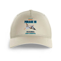 Thumbnail for Dassault Mirage IIIC - Delta wings. Sharp comebacks. design on beige printed hat