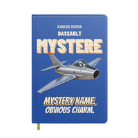 Thumbnail for Dassault Super Mystere B2 - Mystery name. Obvious charm. design on blue notebook