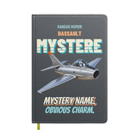 Thumbnail for Dassault Super Mystere B2 - Mystery name. Obvious charm. design on gray notebook