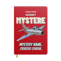Thumbnail for Dassault Super Mystere B2 - Mystery name. Obvious charm. design on red notebook