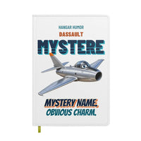 Thumbnail for Dassault Super Mystere B2 - Mystery name. Obvious charm. design on white notebook