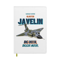 Thumbnail for Gloster Javelin FAW.9 - Big delta. Bigger mood. design on white notebook