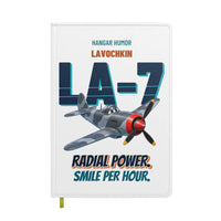 Thumbnail for Lavochkin La-7 - Radial power. Smile per hour. design on white notebook