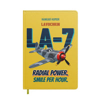 Thumbnail for Lavochkin La-7 - Radial power. Smile per hour. design on yellow notebook