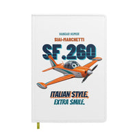 Thumbnail for SIAI-Marchetti SF.260D - Italian style. Extra smile. design on white notebook