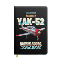 Thumbnail for Yakovlev Yak-52 - Trainer roots. Looping moods. design on black notebook
