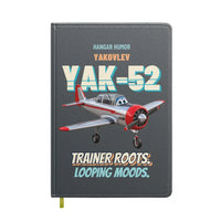 Thumbnail for Yakovlev Yak-52 - Trainer roots. Looping moods. design on gray notebook
