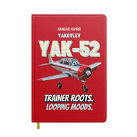Thumbnail for Yakovlev Yak-52 - Trainer roots. Looping moods. design on red notebook