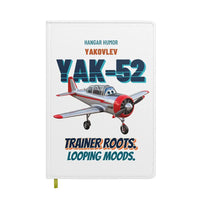 Thumbnail for Yakovlev Yak-52 - Trainer roots. Looping moods. design on white notebook