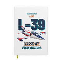 Thumbnail for Aero L-39C Albatros - Classic jet. Fresh attitude. design on white notebook