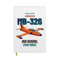 Thumbnail for Aermacchi MB-326 - Old school. Cool rules. design on white notebook