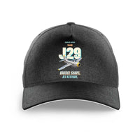 Thumbnail for Saab J 29F Tunnan - Barrel shape. Jet attitude. design on black printed hat