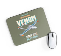 Thumbnail for de Havilland Venom FB.4 - Small bite. Big attitude. design on green army rectangle mouse pad