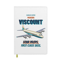 Thumbnail for Vickers Viscount 800 - Four props. First class sass. design on white notebook