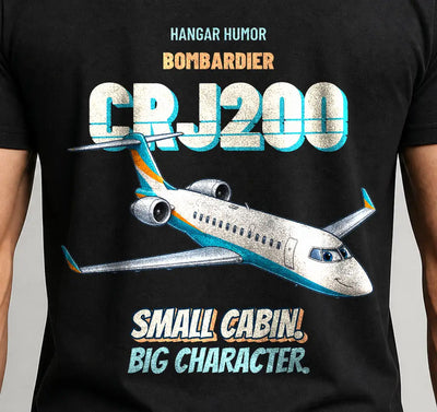 Bombardier CRJ200 - Small cabin. Big character. - Cover