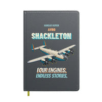 Thumbnail for Avro Shackleton MR.2 - Four engines. Endless stories. design on gray notebook