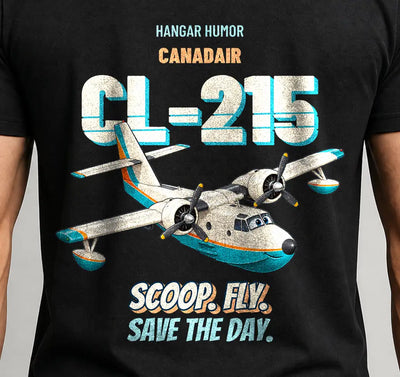 Canadair CL-215 - Scoop. Fly. Save the day. - Cover