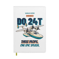 Thumbnail for Dornier Do 24T - Three props. One epic splash. design on white notebook