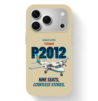 Thumbnail for Tecnam P2012 Traveller - Nine seats. Countless stories. design on beige magsafe iphone 17 pro