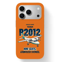Thumbnail for Tecnam P2012 Traveller - Nine seats. Countless stories. design on orange magsafe iphone 17 pro