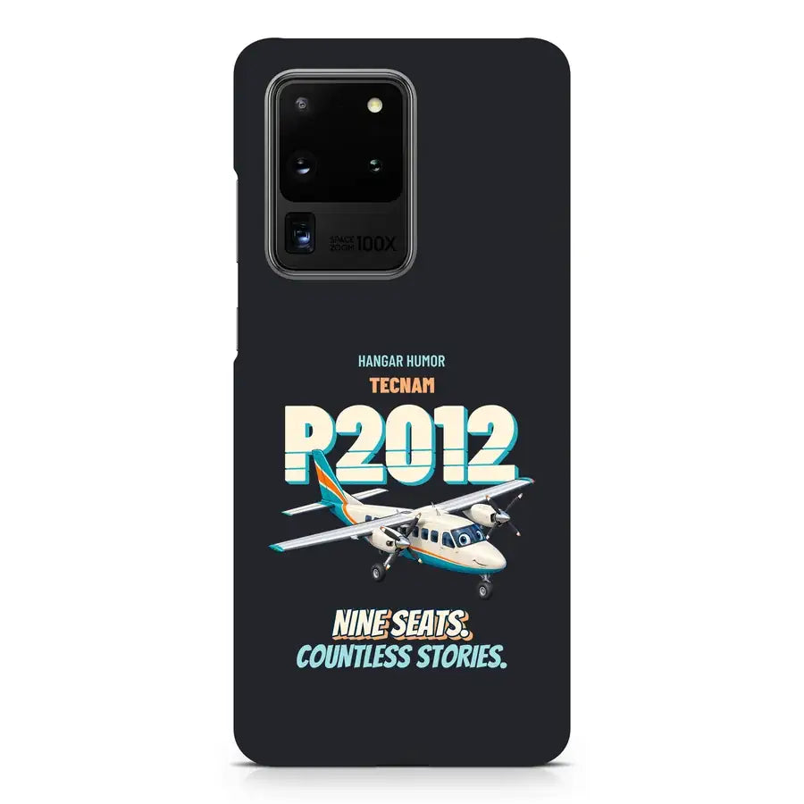 Tecnam P2012 Traveller - Nine seats. Countless stories. design on black samsung case