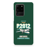 Thumbnail for Tecnam P2012 Traveller - Nine seats. Countless stories. design on dark green samsung case