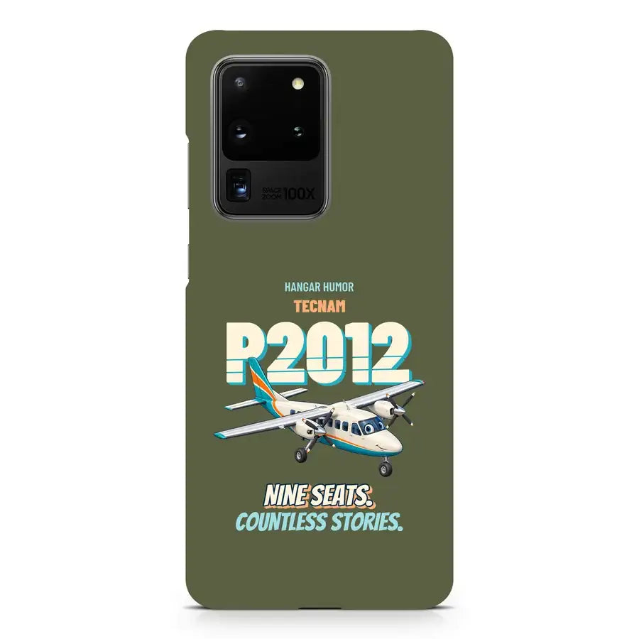 Tecnam P2012 Traveller - Nine seats. Countless stories. design on green army samsung case