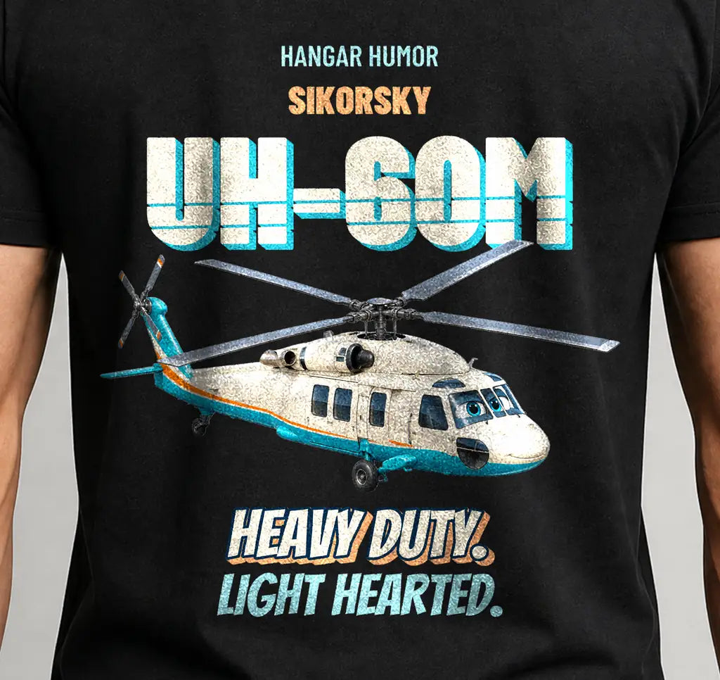 Sikorsky UH-60M Black Hawk - Heavy duty. Light hearted. - Cover