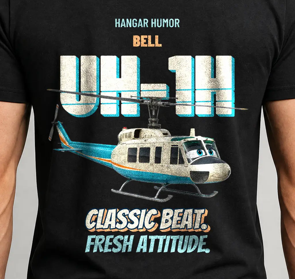 Bell UH-1H Iroquois Huey - Classic beat. Fresh attitude. - Cover