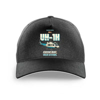 Thumbnail for Bell UH-1H Iroquois Huey - Classic beat. Fresh attitude. design on black printed hat