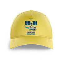 Thumbnail for Bell UH-1H Iroquois Huey - Classic beat. Fresh attitude. design on yellow printed hat
