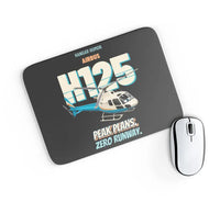 Thumbnail for Airbus H125 - Peak plans. Zero runway. design on black rectangle mouse pad