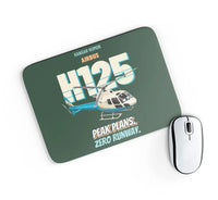 Thumbnail for Airbus H125 - Peak plans. Zero runway. design on dark green rectangle mouse pad