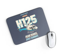 Thumbnail for Airbus H125 - Peak plans. Zero runway. design on navy blue rectangle mouse pad